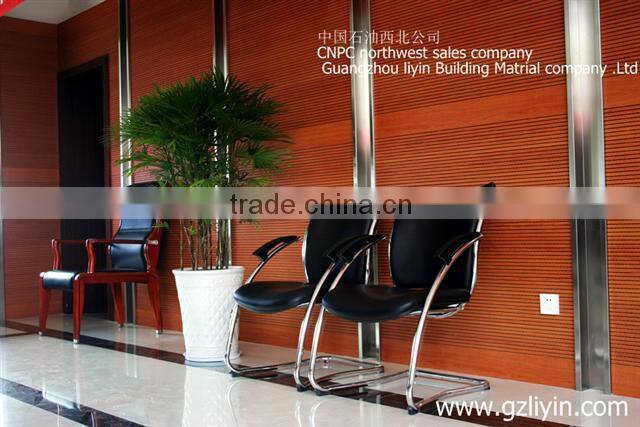 MDF Grooved Sound Absorbing Wall Paneling