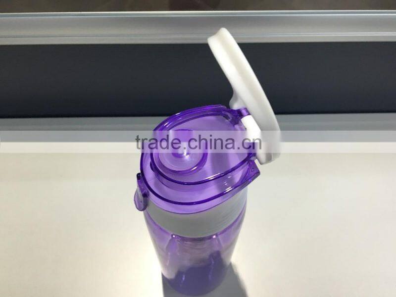 700ml water bottle infuser, BPA free tritan water bottle