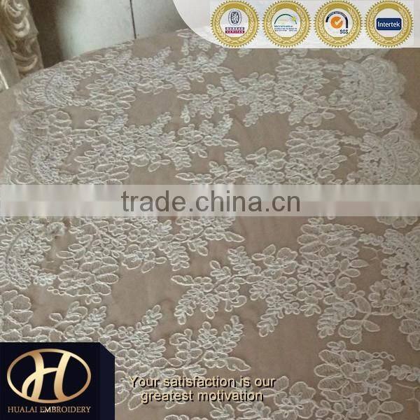 14*108 WHITE LACE TABLE RUNNER FOR WEDDING