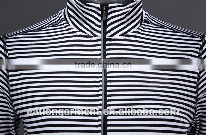 running wear custom tshirt stripe t-shirts OEM service t shirt musculation