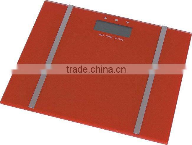 Future life best gift present electronic body fat scale, hydration LCD monitor scale, bathroom scale