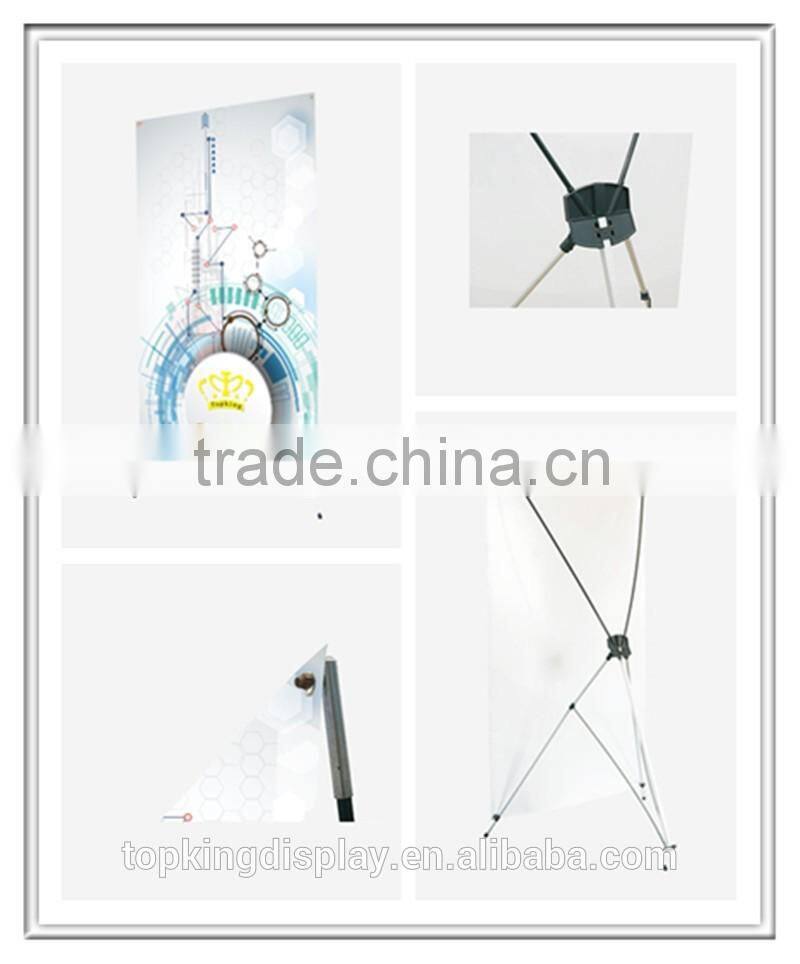 Hot Selling Economical Convenient Durable Foleded Model C X Banner Stand/X Display Stand