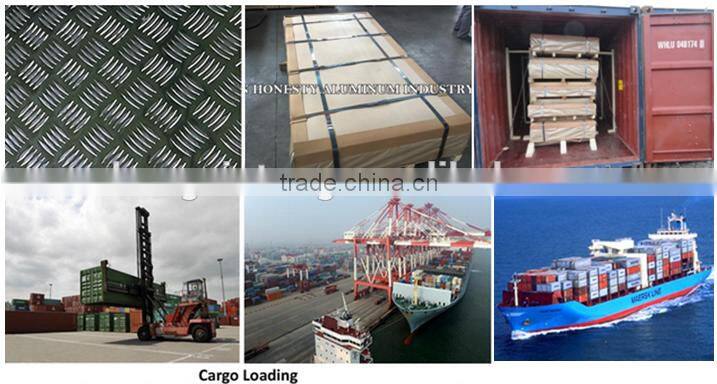 aluminum chequered sheet 3004 H14 H24 2mm to 6mm thick