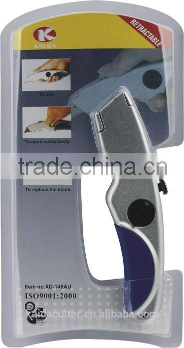 3PCS blades knife Trapezoid blade Aluminium Alloy Utility Knife