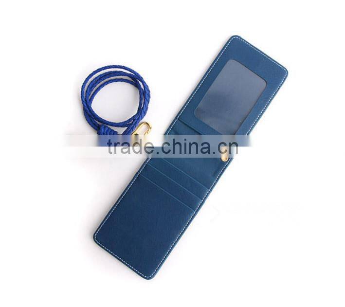 Promotional waterproof card case Credit Card Holder with logo debossed