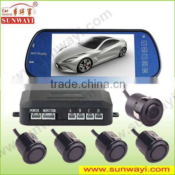 7 Inch LCD mirror bluetooth Car Reversing Aid Rear Parking Aid System