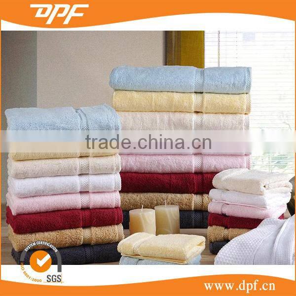 cheap wholesale boxed bath towel gift set yellow stripe bath towel sets customize