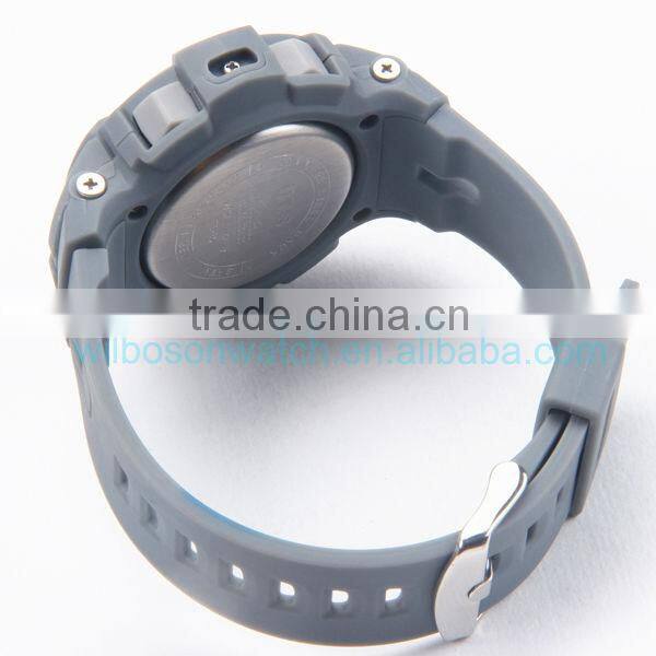 Gray color 3 ATM waterproof promotional digital mens watches