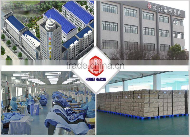 disposable visitor coat front four button