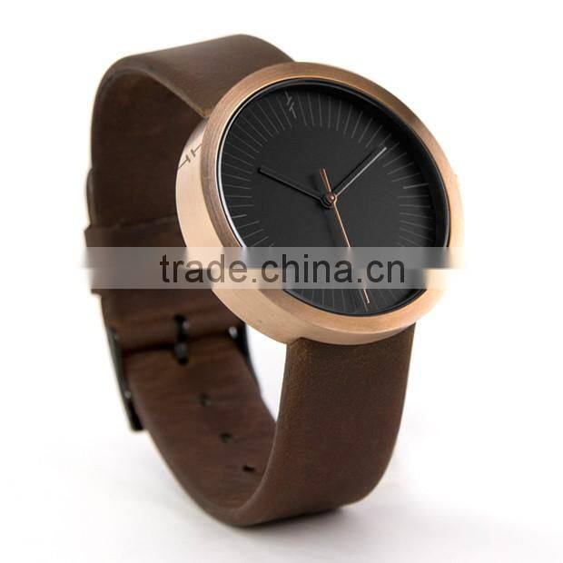 YB vogue classical watch japan custom men leather watches