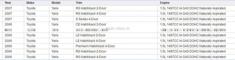 Auto Parts Cable Assy For Yaris 84306-52100 8430652100