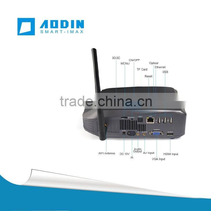 TV/USB/HDMI/VGA home theater led Projector exceed DLP PROJECTOR Aodin S308 D01