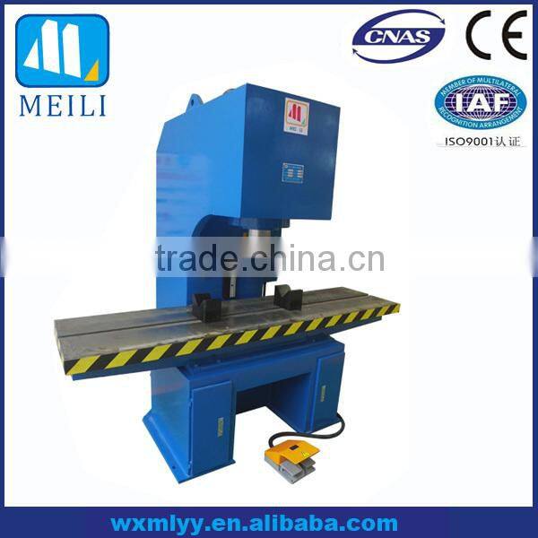 YW41 63t c frame hydraulic straightening press machine high quality low price