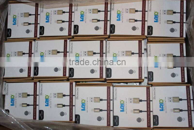 1m MFi Certified Silver USB to 8pin cable