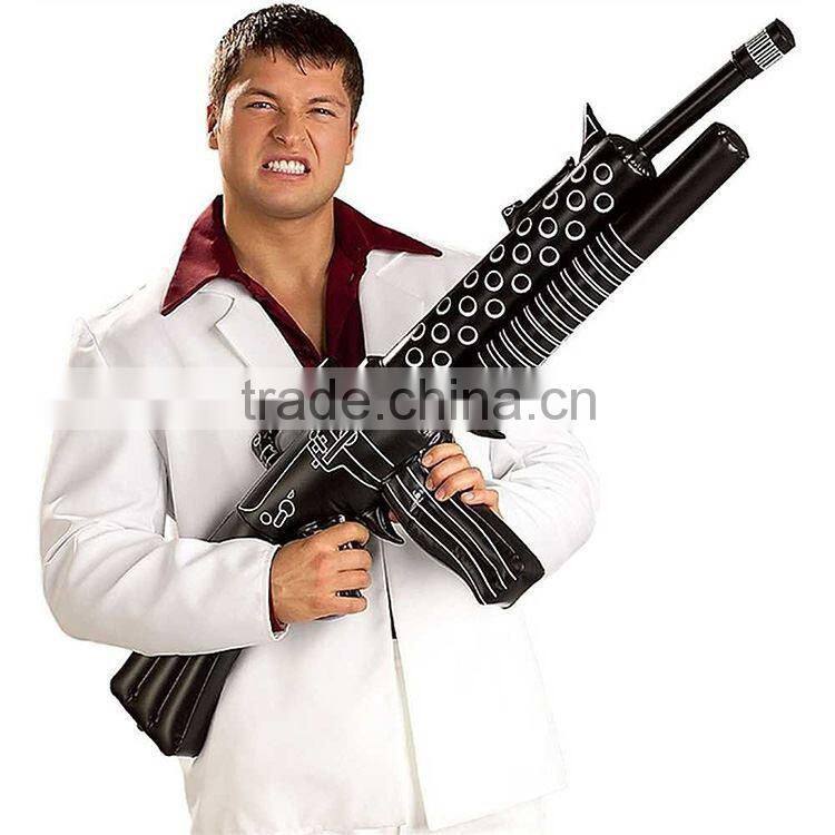 party favor kids inflatable gun toy,blow up gun toy for fun