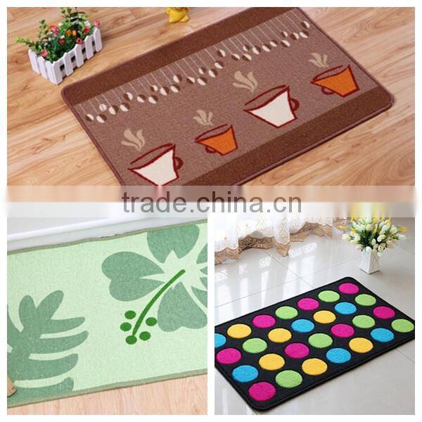 HD printing anti slip bathroom nylon mat