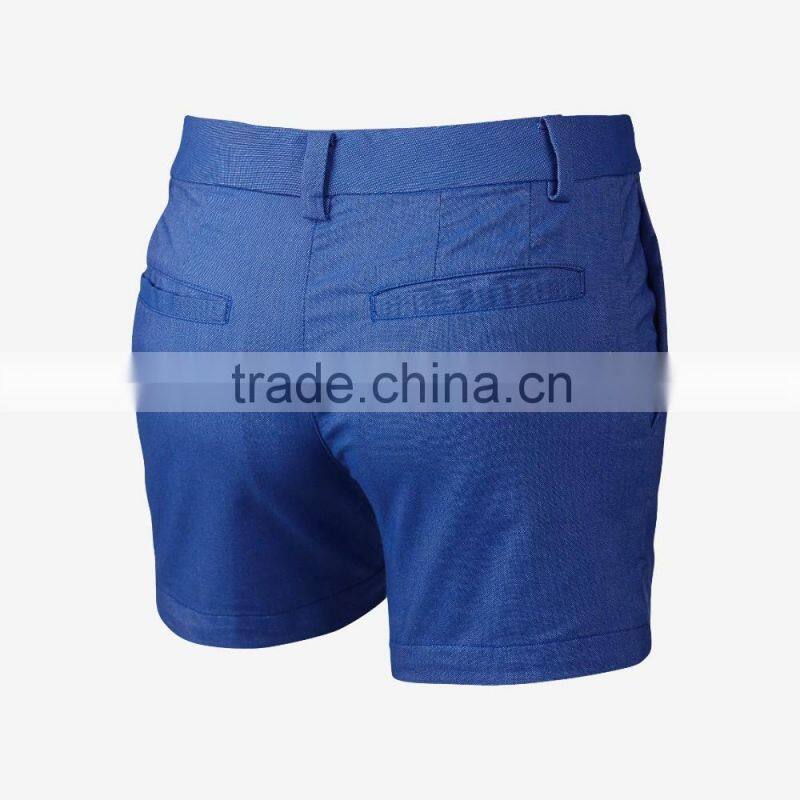 High Quality Custom Slim Fit Dry Fit Girls Golf Shorts Sports and Leisure Short Pants Wholesale