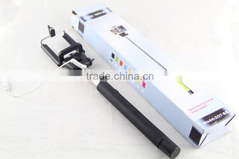 2014 hot sale monopod handheld self-timer taking self-portraits and videos has never been easier(without bluetooth)
