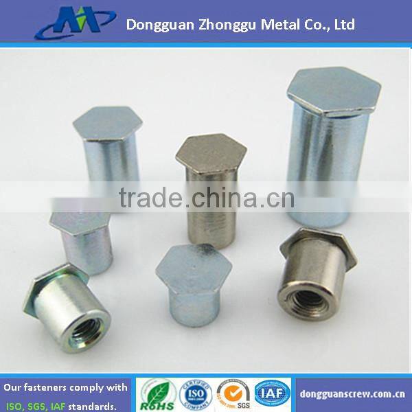 stainless steel self clinching fasteners floating nut