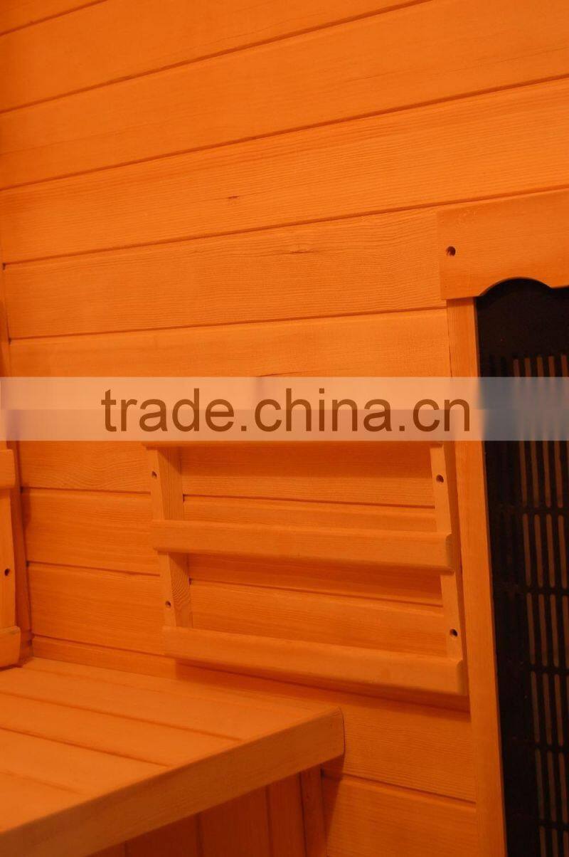 three person hemlock infrared ceramic heater sauna room indoor sauna room KD-5003SC