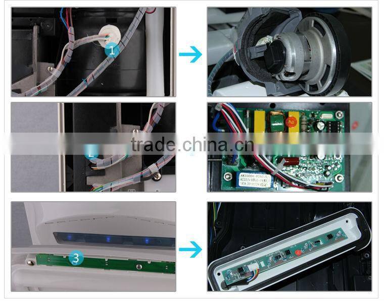 heating element electronic hands dryer