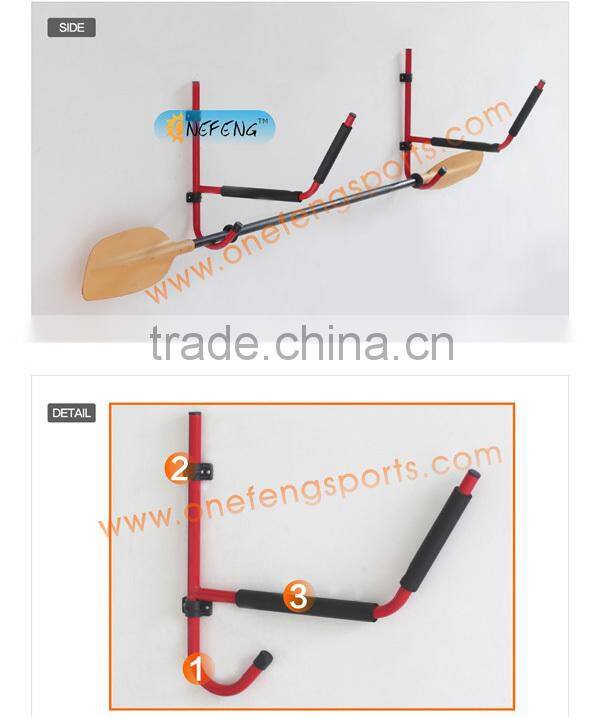 Kayak Rack Wall Storage Rack Steel Holder Canoe Wall Rack