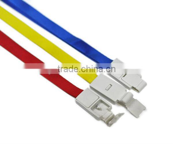 Colored lanyards id badge holder