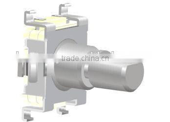 HW-11EST5H15B-02d rotary encoder with flat shaft electric 15&30 20&20 detents rotary encoder