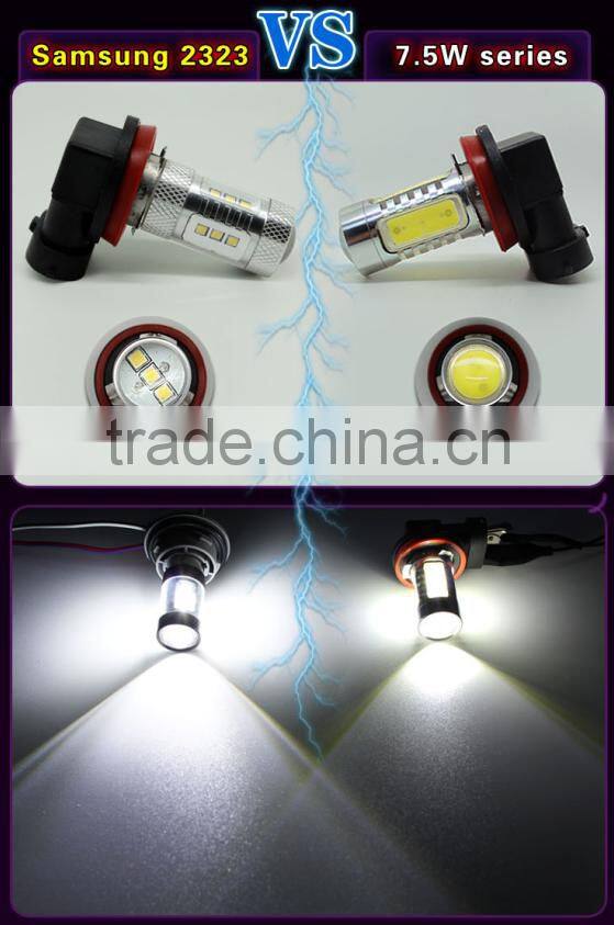 factory sale h11 godd quality 15w 2323 SMD hot sale car lamp