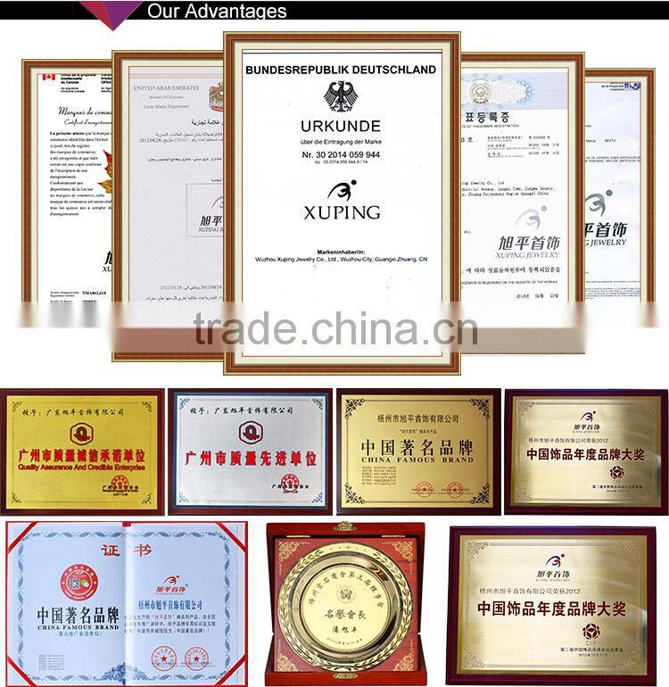 multi stone ring shape jewelry 2016 woman wedding fashion rose gold necklace earring jewelry set