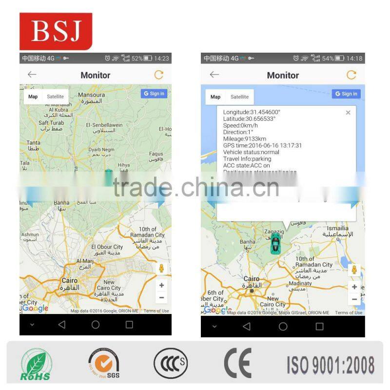 cheap mini gps tracker work on wide voltage DC 9V - DC 90V vehilces