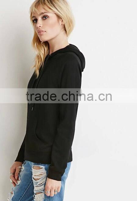 China wholesale new fashion hoodie design classic fleece hoodie for women