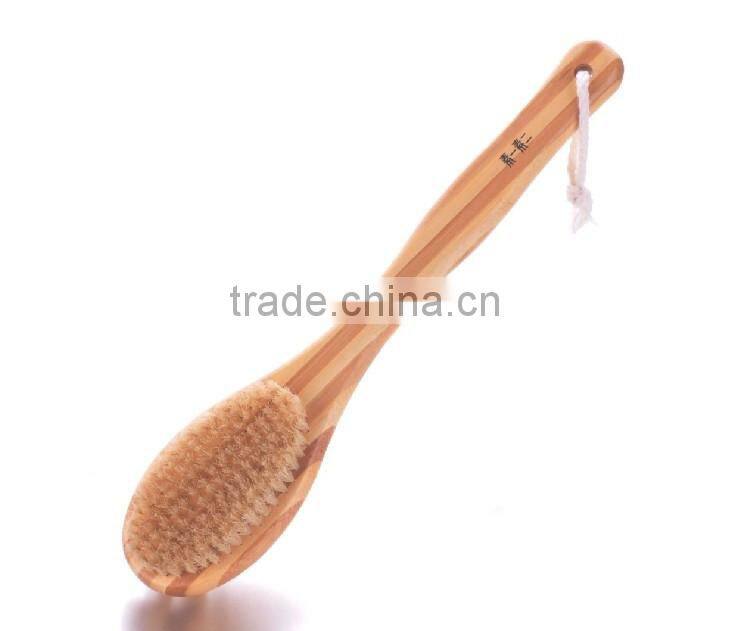 Soap dispensing bath brush