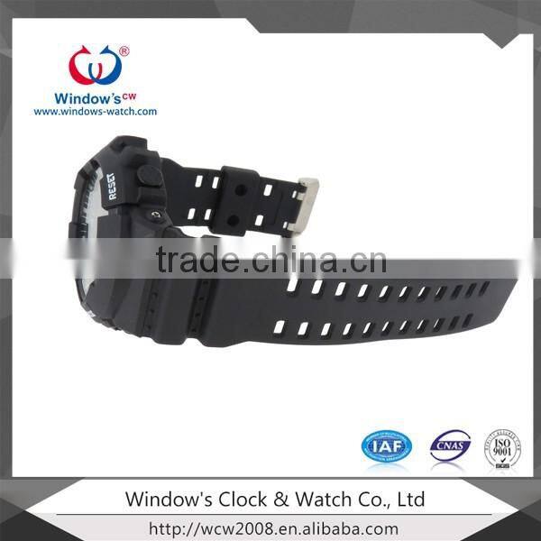 sports color changing watch dials silicone strap watches