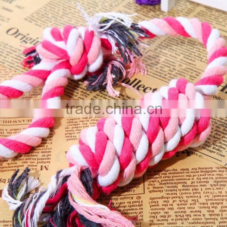3 Cotton Rope Chew Toy Knot Rope Dog Tug Toys for dog chew toys