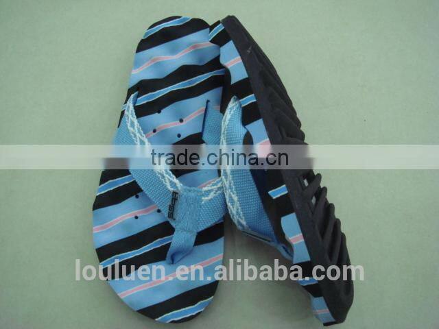 663 LOULUEN China Promotion Indoor Outdoor EVA Massage Lady Slipper