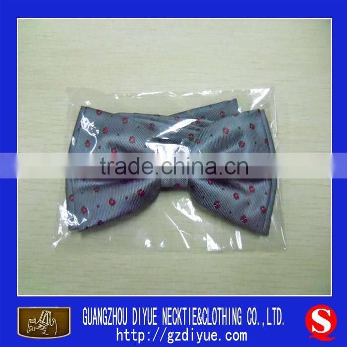 twill gold plain freestyle bow tie