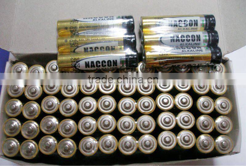 AA 1.5V LR03/AAA 140mins alkaline dry Battery pack supplier..36 DES