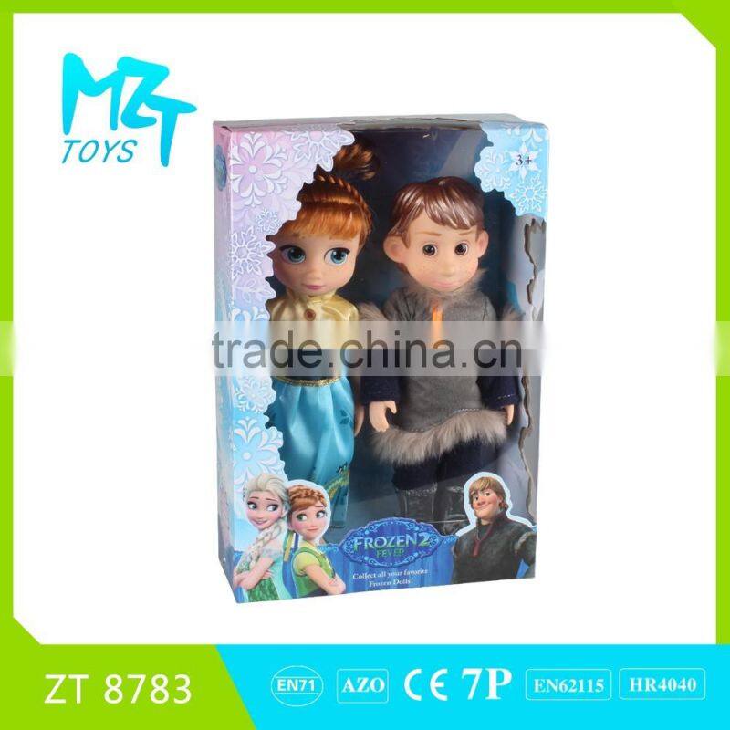 New !Eco-friendly Baby Button Girl( the fairy doll series) with wing barbie doll (2 model mixed)