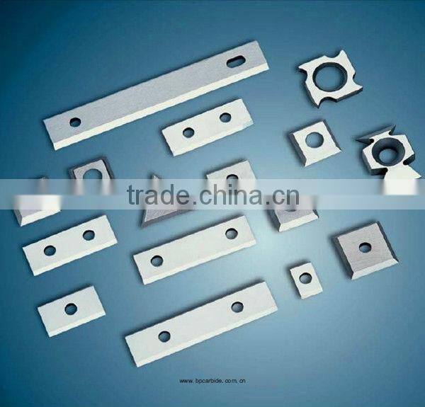 carbide inserts woodworking rectangular multi tips reversible blade