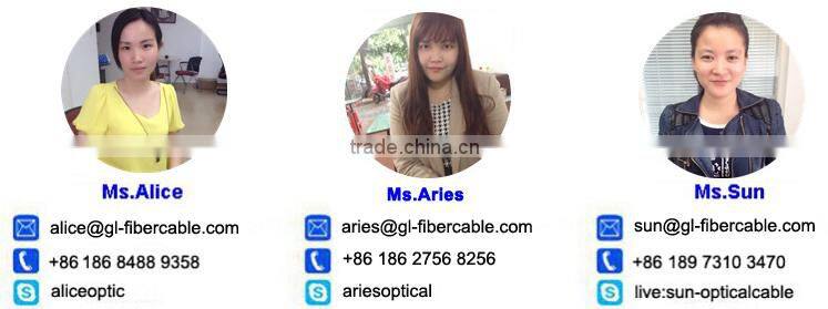 Outdoor Optical Fiber Cable All-dielectric self-supporting ADSS 24core