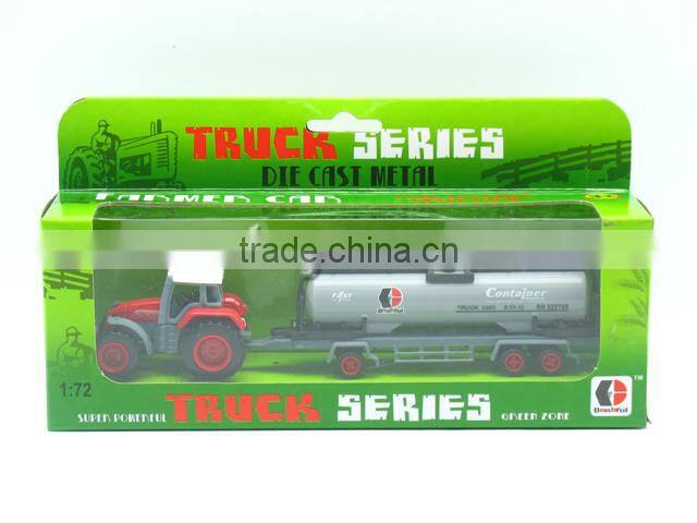 1:72 scale farm tractor die cast car toy