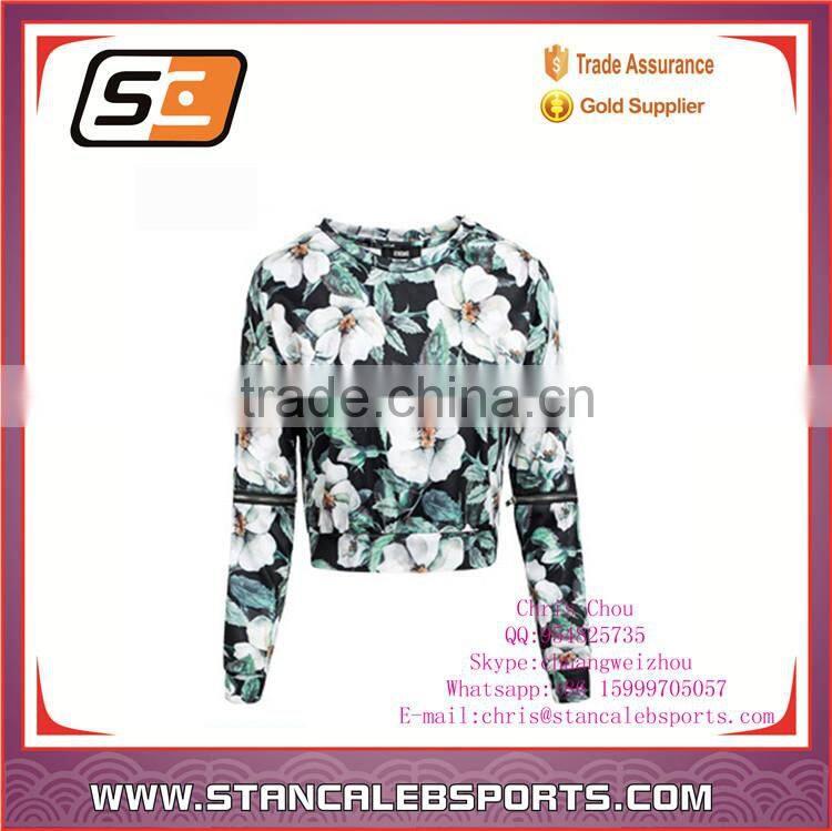 Stan Caleb nice 100% polyester 3 d sweatshirt sublimation printed custom sweatshirt printed sweatshirt