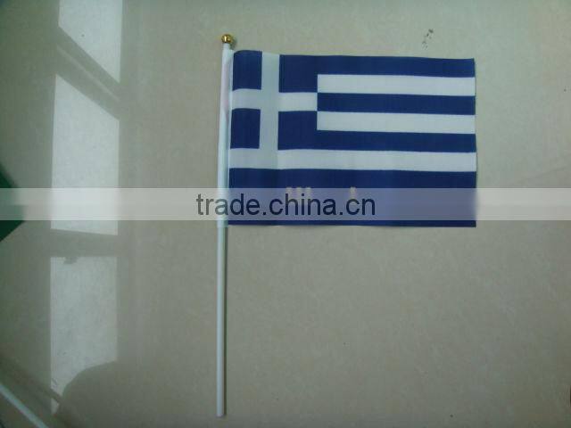 polyester mini hand waving flag