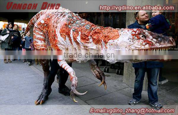 The dinosaur costume