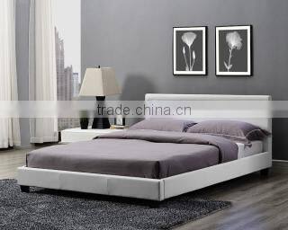 Bedroom Furniture , PVC PU Faux leather Bed