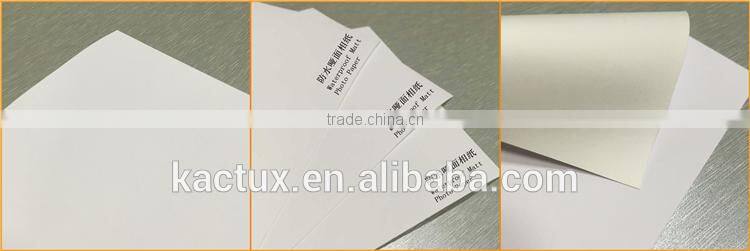 Wholesale 260g RC Waterproof Matt Photo Paper Roll for Inkjet Printing