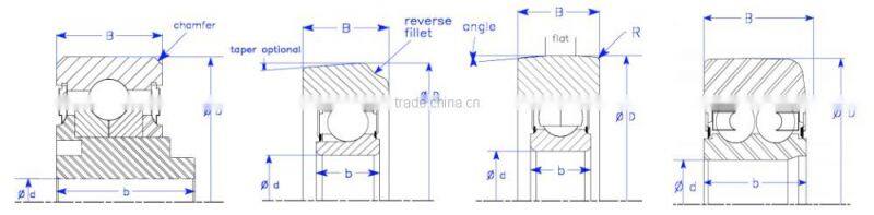 High Quality Forklift Parts Mast Guide bearing 309SZZ-4 MG309DDA
