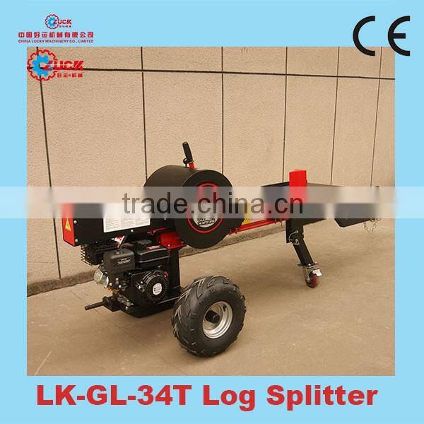 34T horizontal machanical log splitter with CE