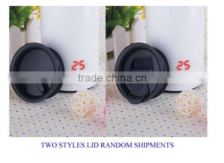 Funny Color Change Stainless Steel Cup/ Novelty Creative Touch Sensing Cup With LED Display For Mother's Gift